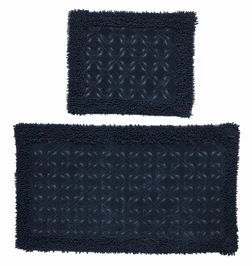 Kaşmir Home Anders 2li Pamuk Banyo Paspas Beyaz 60x100 cm-50x60 cm