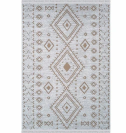 Kaşmir Halı 7/24 Kilim Jüt Hatka Beige 155x230 cm