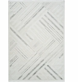 Kaşmir Halı 7/24 Elegante Lumina Grey 100x200 cm