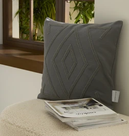 Kaşmir Home Embla Kırlent Kılıfı Bej