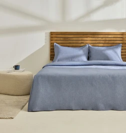 Kaşmir Home Arven Tek Kişilik Yatak Örtüsü Takımı Antrasit