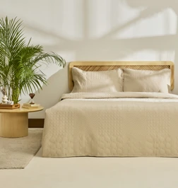 Kaşmir Home Tia Çift Kişilik Yatak Örtüsü Takımı Adaçayı