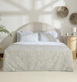Kaşmir Home Fancy %100 Pamuk Tek Kişilik Nevresim Takımı Bej 