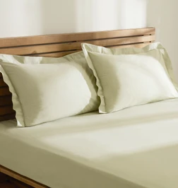 Kaşmir Home Basic %100 Pamuk Çift Kişilik Çarşaf Takımı Bej