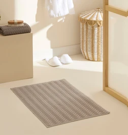 Kaşmir Home Frey Ayak Havlusu 2'li Pudra