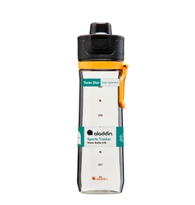  Aladdin Sports Tracker Su Takipli Tek El Su Matarası 0,80 Lt Deep Navy