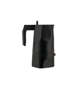 Alessi Ossidiana Espresso Kahve Makinesi 150 ml Siyah