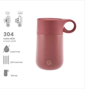 Emsan Smart Pembe El Termosu 300 ml