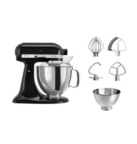 Kitchenaid Artisan Onyx 4.8 lt Black Stand Mikser 5KSM175PSEOB