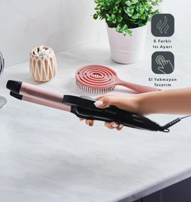 Homend Hairmony 4605H 2 in 1 Saç Düzleştirici ve Maşa