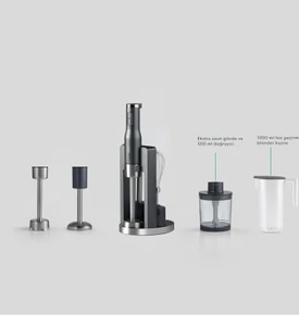 Jumbo x Homend Artfood 1925H El Blender Set Antrasit