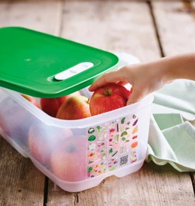 Tupperware Sera Kısa Kap 800 Ml Limon