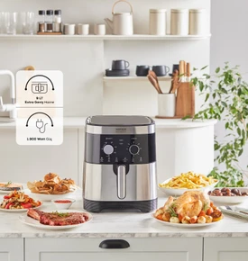 Karaca Gourmet Ekstra Büyük Hacim 8 Kişilik Airfryer