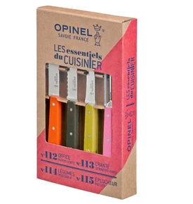 Opinel Essential Küçük Mutfak Bıçağı Seti Renkli