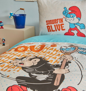 Karaca Home Smurfs Catch Tek Kişilik Nevresim Takımı 