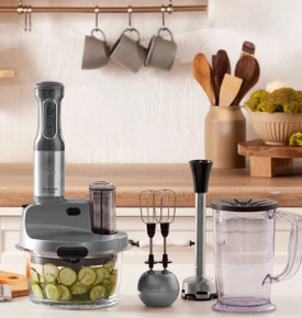 Karaca Mastermaid Prosteel Uzun Blender Ayaklı 6 Bıçaklı Cam Mutfak Robotu 2500W Imperial Red