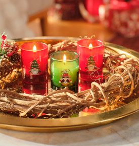 Karaca Home New Year Yılbaşı Ceremony 3'lü Kokulu Mum Seti