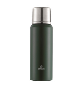 Emsan Camper Siyah Termos 1,5 L