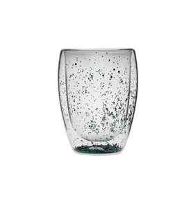 Karaca Pia Green Glitter Su Bardağı 350 ml