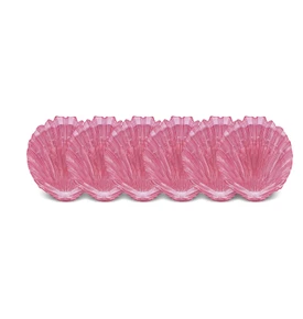 Karaca Madison 6 Parça Lüsterli Cam Pasta Seti 21 cm