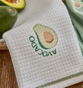 Karaca Home Avocado %100 Pamuk 2 Parça Mutfak Havlusu Green 