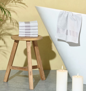 Karaca Home 4 lü Yüz Havlu Seti 50x90 cm Off White 