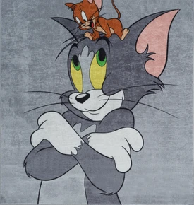 Kaşmir Halı Tom Ve Jerry Dekoratif Art Çocuk/Genç 100x150 cm