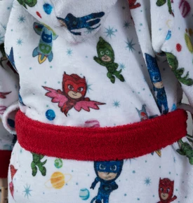 Pj Masks by Karaca Home Crew Lacivert %100 Pamuk 4-6 Yaş Bornoz 