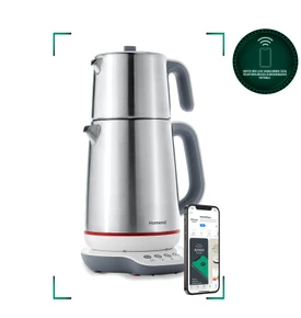 Homend Royaltea Smart 1790H Inox Konuşan Çay Makinesi (Wi-Fi)