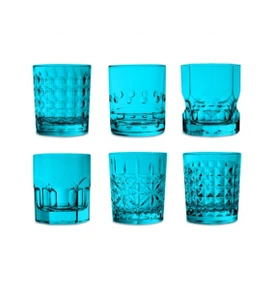 Baci Milano Crystal Touch 6'lı Bardak Seti 300 ml Sarı