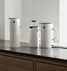 Stelton EM77 Frenchpress 1 L Beyaz