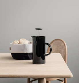 Stelton EM77 Frenchpress 1 L Siyah