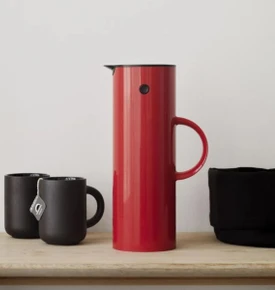 Stelton EM77 Karaf Termos 1 L Kırmızı