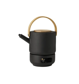 Stelton Theo Pot Isıtıcı 15 cm x 7 cm x 15 cm Siyah