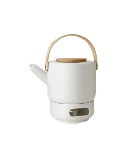 Stelton Theo Pot Isıtıcı 15 cm x 7 cm x 15 cm Bej