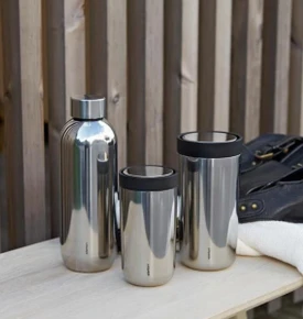 Stelton To Go Click Mug Termos 0,4 L Çelik