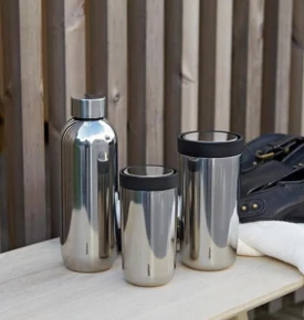 Stelton To Go Click Mug Termos 0,2  L Çelik