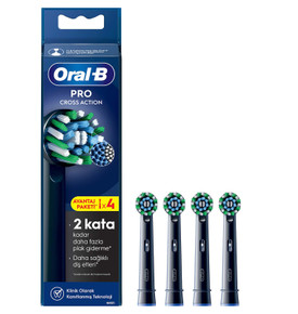 Oral B Pro Cross Action 4'lü Diş Fırçası Yedek Başlığı EB50 Beyaz