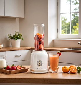 Karaca Retro Personal Kişisel Smoothie Blender Red