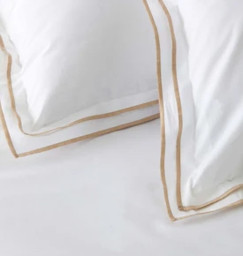 Karaca Home White Collection Victorie Percale Çift Kişilik Nevresim Takımı Pikolu Bej 