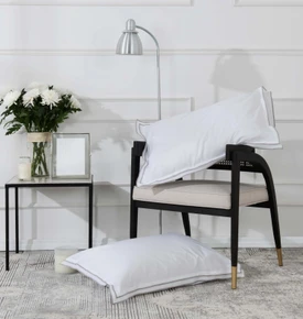 Karaca Home White Collection Victorie Percale Çift Kişilik Nevresim Takımı Pikolu Gri