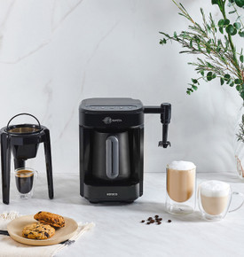 Karaca Hatır Barista Latte ve Türk Kahve Makinesi Imperial Red