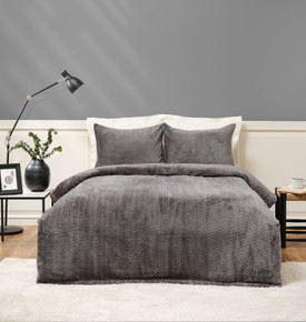 Karaca Home Mürdüm Tek Kişilik Wellsoft Yatak Örtüsü 