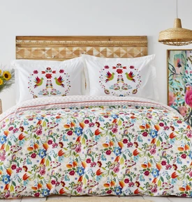 Karaca Home Parlin King Nevresim Takımı Fuşya 