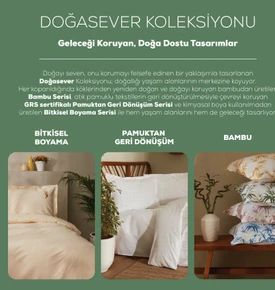 Karaca Home Doğasever Grove Bambu Tek Kişilik Nevresim Takımı Mercan