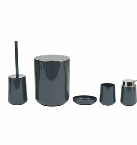 Karaca Home Pretti 5 li Banyo Seti Bej