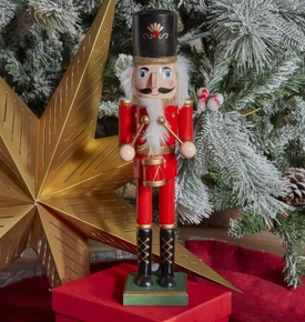 Karaca Home New Year Yılbaşı Nutcracker With Drums 36 Cm