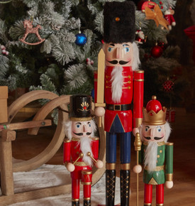 Karaca Home New Year Yılbaşı Nutcracker With Sword 55 Cm