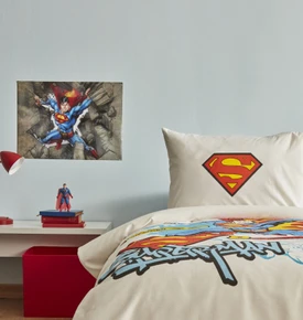 Karaca Home Superman by Blue Power Tek Kişilik Pike Takımı