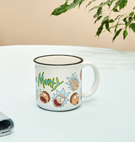 Karaca Rıck And Morty Siyah Kupa 400 Ml 